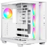 Be quiet! case LIGHT BASE 500 LX / MidT / 4x120mm ARGB fans / 2 x USB 3.2 / USB-C / panoramic / white
