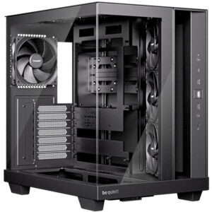 Be quiet! case LIGHT BASE 500 / MidT / 4x120mm PWM fans / 2 x USB 3.2 / USB-C / panoramic / black