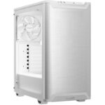 Be quiet! case PURE BASE 501 Airflow Window ATX / 2x140mm fan / USB-C / perforated front panel / tempered glass white