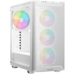 Be quiet! case PURE BASE 501LX / ATX / 4xARGB fan / USB-C / 2xUSB 3.2 / tempered glass / white