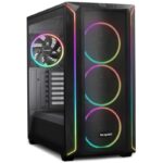 Be quiet! case SHADOW BASE 800FX / ARGB / 4x140mm ARGB fan / USB-C / 2xUSB 3.0 / tempered glass / black