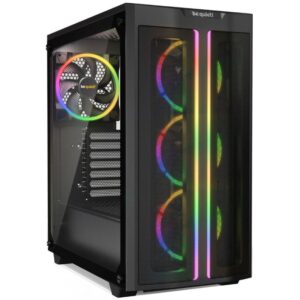 Be quiet! PURE BASE 500FX case / MidT / without power supply / USB 3.0 / 3x120mm ARGB + 1x140mm fans / transparent side panel /