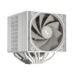 DEEPCOOL Assassin IV CPU cooler / dual tower / 120mm + 140mm fan / 7x heat pipes / Intel and AMD / white