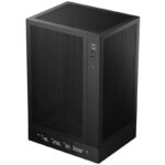 DEEPCOOL case CH170 Digital / vertical miniITX / 2xUSB 3.0 / USB-C / black