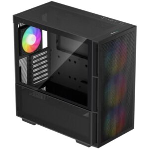DEEPCOOL case CH560 / MidT / 3x140 and 120mm ARGB fan / USB 3.0 / tempered glass / black