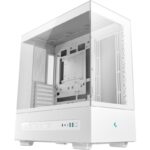 DEEPCOOL case CH690 DIGITAL ATX / 2xUSB 3.0 / USB-C / up to 10x gan / panoramic / white
