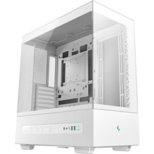 DEEPCOOL case CH690 DIGITAL ATX / 2xUSB 3.0 / USB-C / up to 10x gan / panoramic / white