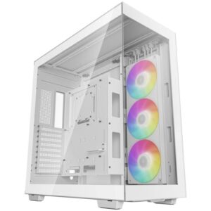 DEEPCOOL case CH780 / ATX / 420 mm fan ARGB / 4xUSB 3.0 / USB-C / glass / white