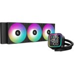 DEEPCOOL water cooler LD360 / 3x120 mm PWM ARGB fan / display / black