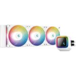 DEEPCOOL water cooler LS720 / 3x120 mm fan / ARGB / Intel and AMD / white