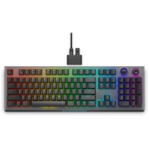 DELL keyboard Alienware Tri-Mode Wireless Gaming Keyboard / AW920K/ US/ Int./ international/ Dark Side of th Moon)