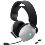 DELL wireless headset AW725H/ Wireless gaming Tri - mode Headset/ headphones + microphone/ white
