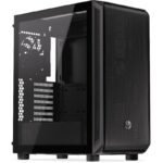 Endorfy Arx 500 Core case / ATX / 2 x 140mm fan (up to 7 fans) / 2xUSB-A / USB-C / tempered glass / mesh panel / black