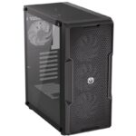 Endorfy case Regnum 400 ARGB / ATX / 4x120mm ARGB / 2xUSB / glass side panel / black