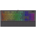 Endorfy gaming keyboard Omnis Pudd.Kailh BL RGB /USB/ blue switch / wired / mechanical / US layout / black RGB
