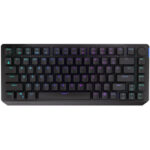 Endorfy gaming keyboard Thock 75% Wireless Red / RGB / red sw. / wireless / mechanical / US layout / shortened / black