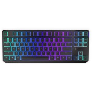 Endorfy gaming keyboard Thock TKL Wireless Red Pudding / RGB / red sw. / wireless / mechanical / US layout / black
