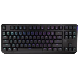 Endorfy gaming keyboard Thock TKL Wireless Red / RGB / red sw. / wireless / mechanical / CZ/SK layout / black