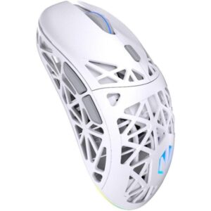 Endorfy mouse LIV Plus Onyx White Wireless / PAW3395 / Khail GM 8.0 / wireless / ultralight / docking station / white
