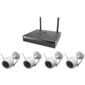 EZVIZ H3C 2K+ Wi-Fi KIT/ bullet/ 4Mpix/ 1x NVR CS-X5S-R100-8W/ 4x IP camera H3C 2K+/ HDMI/ VGA/ Wi-Fi/ LAN