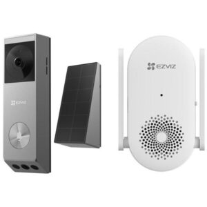 EZVIZ Smart Doorbell with Dual Cameras EP3x Pro + CH1 Doorbell Kit