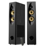 FENDA F&D speaker T-60X Pro/ 2.0/ 120W/ black/ wooden/ BT5.3/ NFC/ USB/ optical input/ remote control/Karaoke