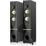 FENDA F&D speaker T-88X/ 2.0/ 300W/ black/ wooden/ BT4.2/ FM radio/ USB/ optical input/ more