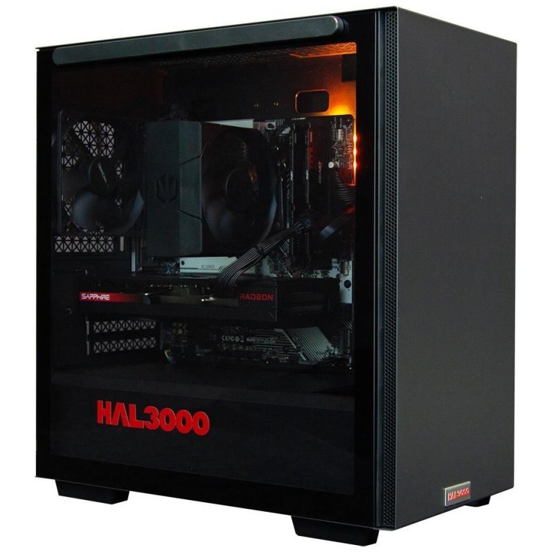 HAL3000 Online Gamer / AMD Ryzen 5 7600/ 32GB DDR5/ RX 7600/ 1TB PCIe SSD/ WiFi/ W11