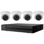 HiLook Powered by HIKVISION/ Network KIT IK-4142TH-MH/P(C)/ 2Mpx/ 4x cameras IPC-T221H 2.8mm/ 1x NVR-104MH-D/4P/ 1TB HDD