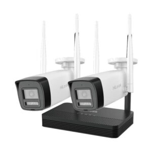 HiLook Powered by HIKVISION/ WiFi Bullet KIT IKS-2044BH-PH/W/ 4Mpx/ 2x cameras IPC-B140HA-LDF/W/ 1x NVR-DS-7104NI-S1/W