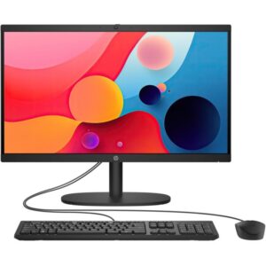 HP 22-dg0000nc/ AiO / N100/ 8GB DDR5/ 512GB SSD/ Intel UHD/ 22" FHD matte/ W11H/ kbd+mouse/ black