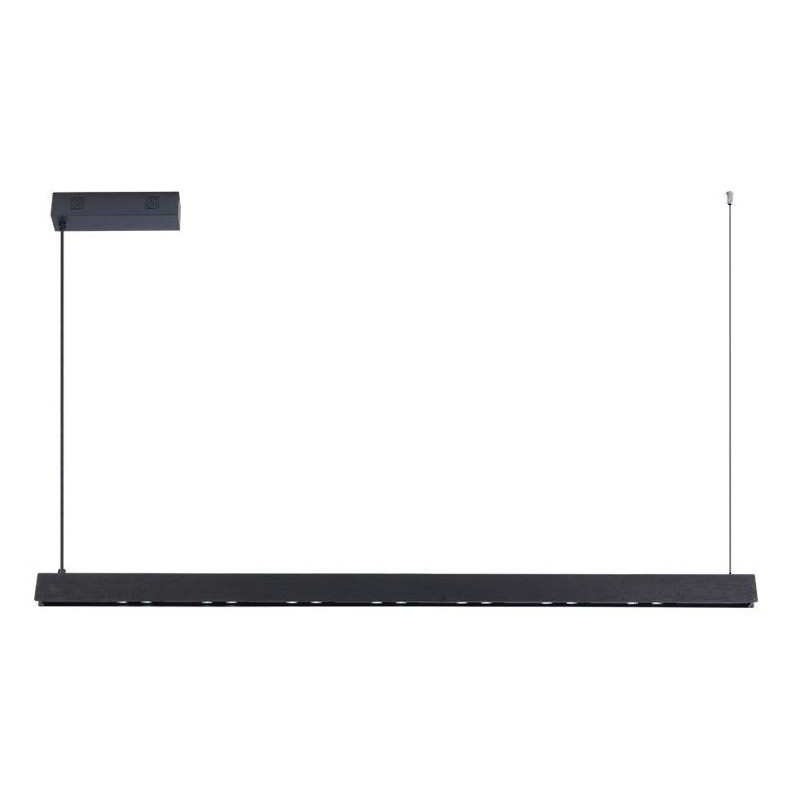 IMMAX NEO MADEIRA SMART linear lighting, black wood, 122cm, Wi-Fi, TUYA