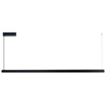 IMMAX NEO MADEIRA SMART linear lighting, black wood, 202cm, Wi-Fi, TUYA