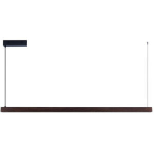 IMMAX NEO MADEIRA SMART linear lighting, walnut wood, 152cm, Wi-Fi, TUYA