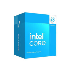 INTEL Core i3-14100F / Raptor Lake R / LGA1700 / max. 4.7GHz / 4P+0E/8T / 12MB / 58W TDP / without VGA / BOX