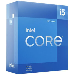 INTEL Core i5-12400F / Alder Lake / LGA1700 / max. 4.4GHz / 6C/12T / 18MB / 65W TDP / BOX incl. cooler