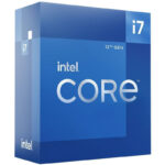 INTEL Core i7-12700 / Alder Lake / LGA1700 / max. 4.9GHz / 12C/20T / 25MB / 65W TDP / BOX incl. cooler