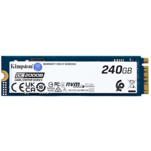 KINGSTON DataCenter DC2000B SSD 240GB / NVMe M.2 PCIe Gen4 / Internal / M.2 2280