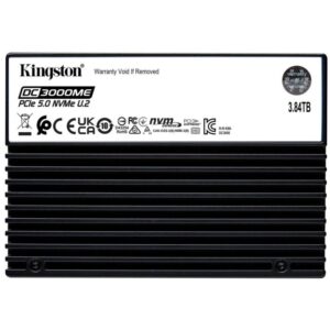 KINGSTON DataCenter DC3000ME 3.84TB SSD / U.2 PCIe 5.0 NVMe / Internal / TCG Opal Enterprise