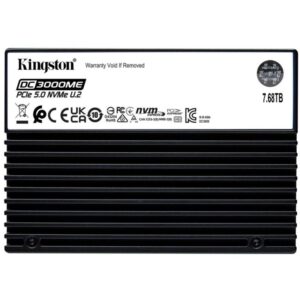 KINGSTON DataCenter DC3000ME 7.68TB SSD / U.2 PCIe 5.0 NVMe / Internal / TCG Opal Enterprise