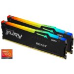 KINGSTON FURY Beast Black RGB EXPO 32GB DDR5 6000MT/s / CL30 / DIMM / Kit 2x 16GB