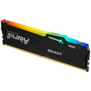 KINGSTON FURY Beast Black RGB XMP 16GB DDR5 6800MT/s / CL34 / DIMM
