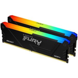 KINGSTON FURY Beast RGB 64GB DDR4 3600MT/s / DIMM / CL18 / KIT 2x 32GB