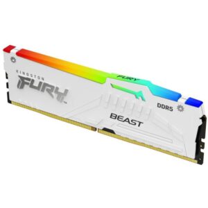 KINGSTON FURY Beast White RGB XMP 32GB DDR5 6000MT/s / CL30 / DIMM