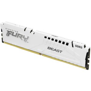 KINGSTON FURY Beast White XMP 16GB DDR5 6400MT/s / CL32 / DIMM