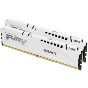 KINGSTON FURY Beast White XMP 32GB DDR5 6000MT/s / CL30 / DIMM / Kit 2x 16GB