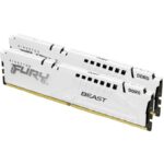 KINGSTON FURY Beast White XMP 64GB DDR5 6400MT/s / CL32 / DIMM / Kit 2x 32GB