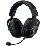 Logitech G PRO X Gaming headset/ headphones + microphone/ USB DAC converter/ 3.5mm jack/ black