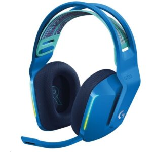 Logitech G733 LIGHTSPEED Wireless RGB Gaming Headset – BLUE – 2.4 GHz – EMEA