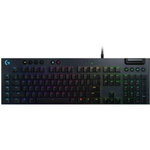 Logitech gaming keyboard G815 LIGHTSYNC RGB/ mechanical/ wired/ GL tactile/ USB/ UK layout/ Carbon